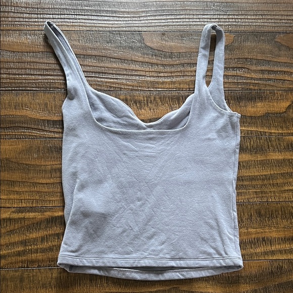 Blue Gray A&F Tank Top - Picture 3 of 3